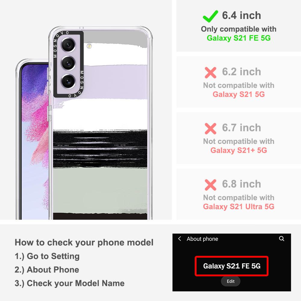 Paint Brush Phone Case - Samsung Galaxy S21 FE Case - MOSNOVO
