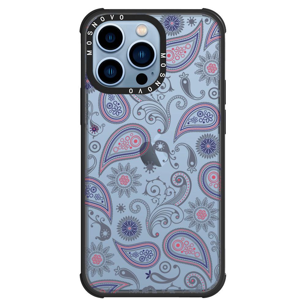 Paisley Phone Case - iPhone 13 Pro Case - MOSNOVO