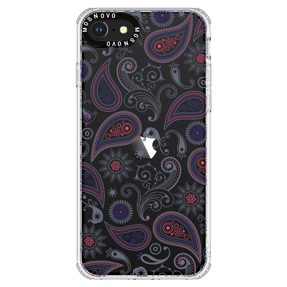Paisley Phone Case - iPhone SE 2020 Case - MOSNOVO
