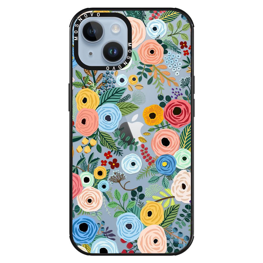 Pastel Perfection Flower Phone Case - iPhone 14 Case - MOSNOVO