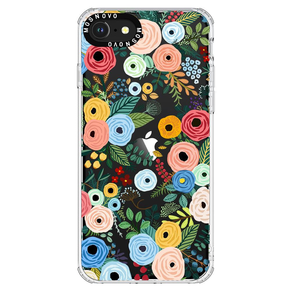 Pastel Perfection Flower Phone Case - iPhone 8 Case - MOSNOVO