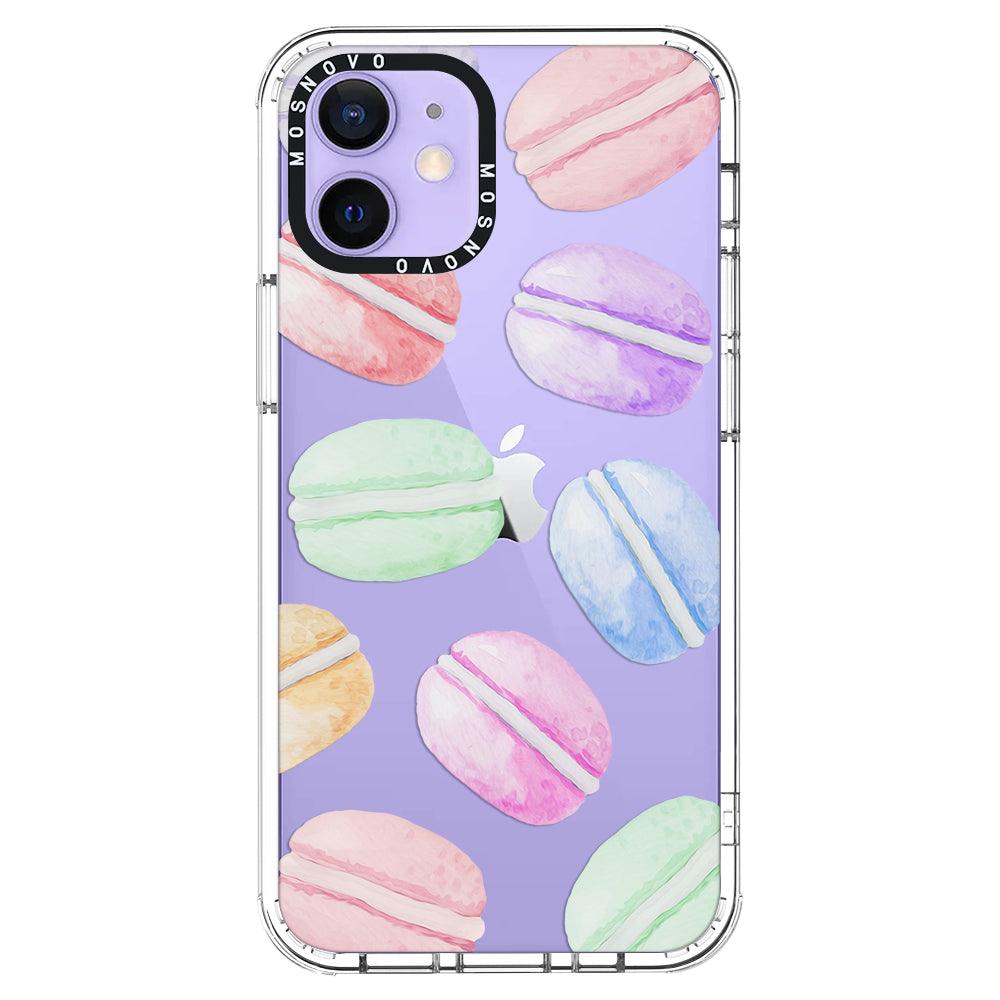 Pastel Macaron Phone Case - iPhone 12 Case - MOSNOVO