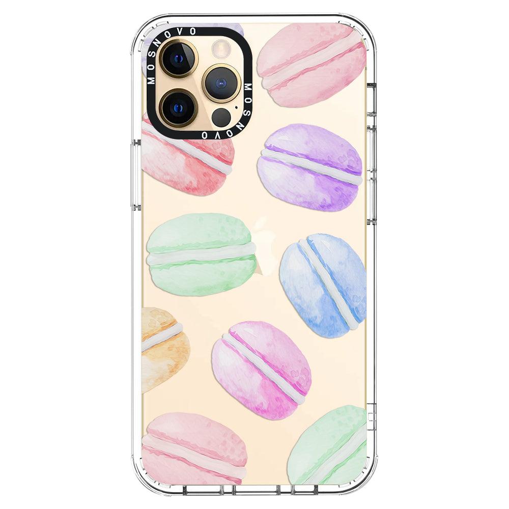 Pastel Macaron Phone Case - iPhone 12 Pro Max Case - MOSNOVO