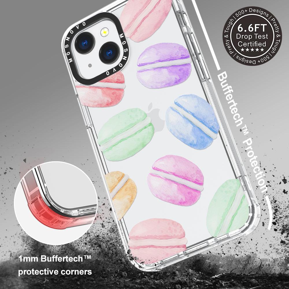 Pastel Macaron Phone Case - iPhone 13 Case - MOSNOVO