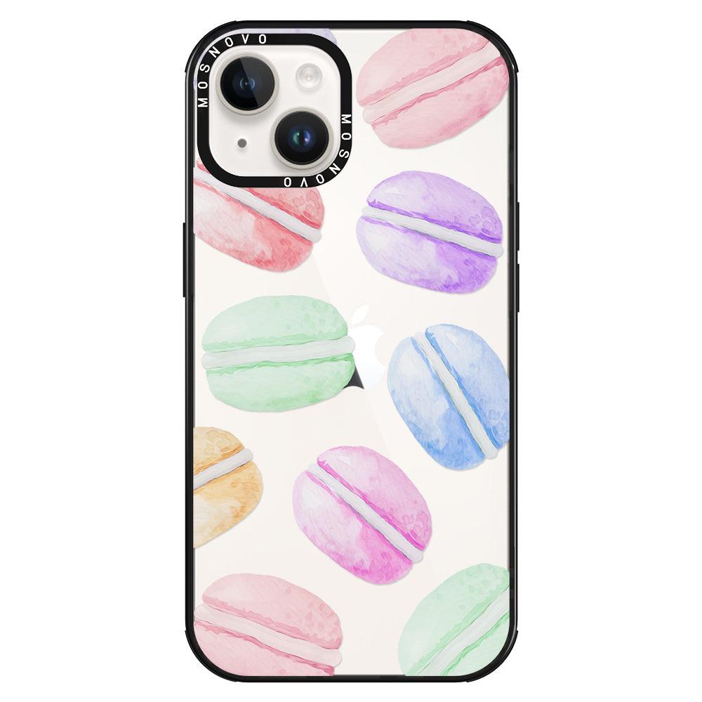 Pastel Macaron Phone Case - iPhone 14 Case - MOSNOVO