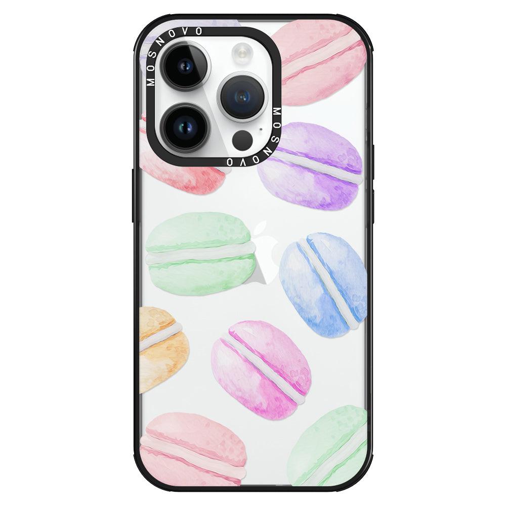 Pastel Macaron Phone Case - iPhone 14 Pro Case - MOSNOVO