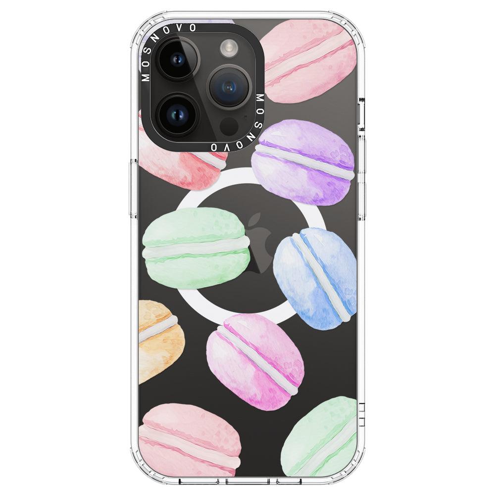 Pastel Macaron Phone Case - iPhone 14 Pro Max Case - MOSNOVO