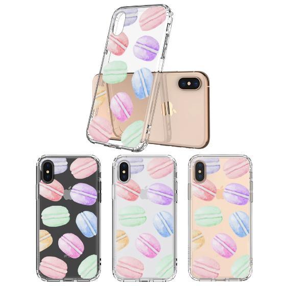 Pastel Macaron Phone Case - iPhone XS Case - MOSNOVO