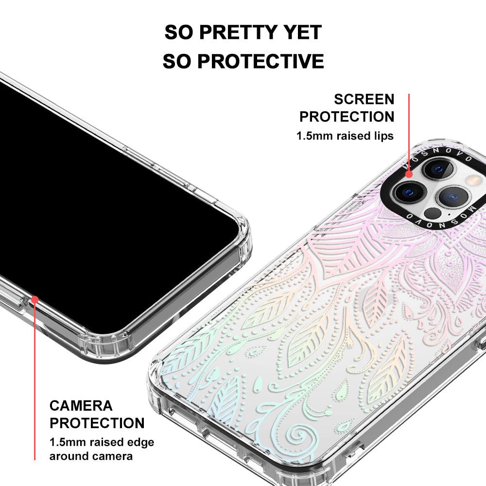 Dreamy Henna Phone Case - iPhone 12 Pro Max Case - MOSNOVO