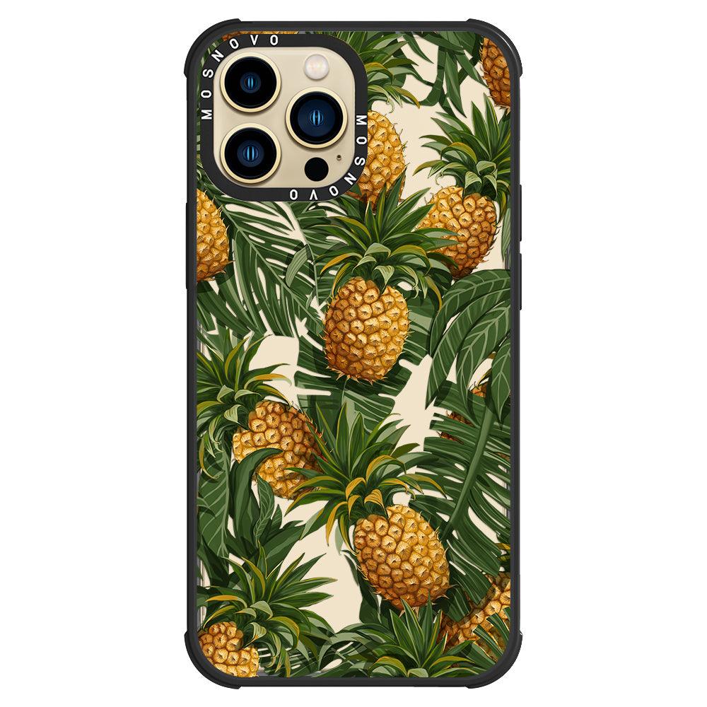 Pineapple Botany Phone Case - iPhone 13 Pro Max Case - MOSNOVO