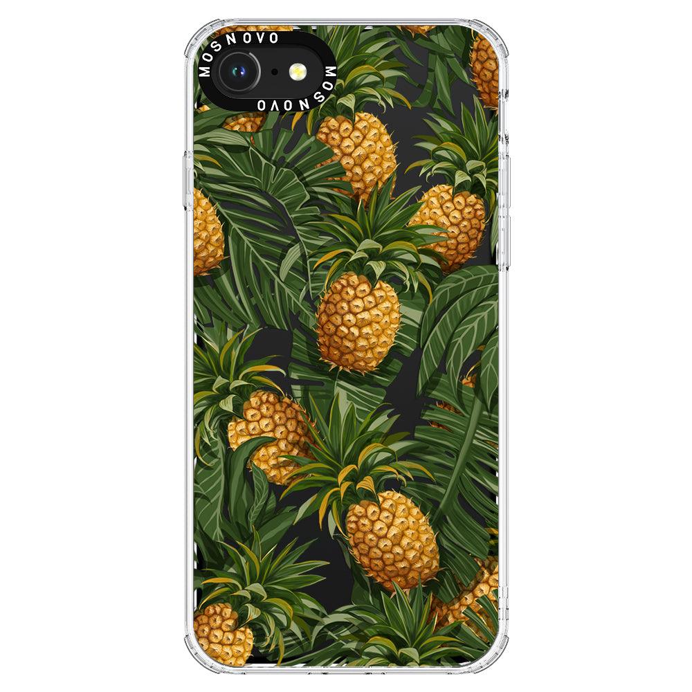 Pineapple Botany Phone Case - iPhone SE 2020 Case - MOSNOVO