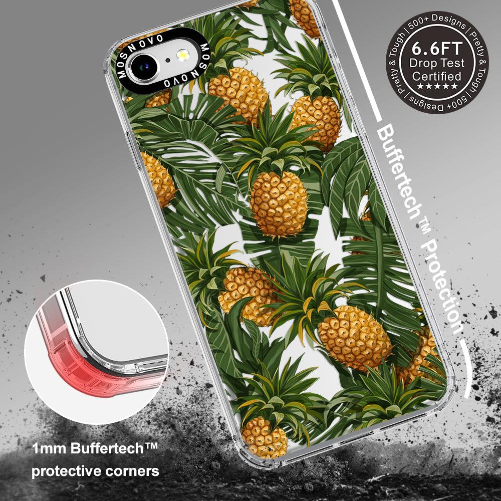 Pineapple Botany Phone Case - iPhone SE 2020 Case - MOSNOVO