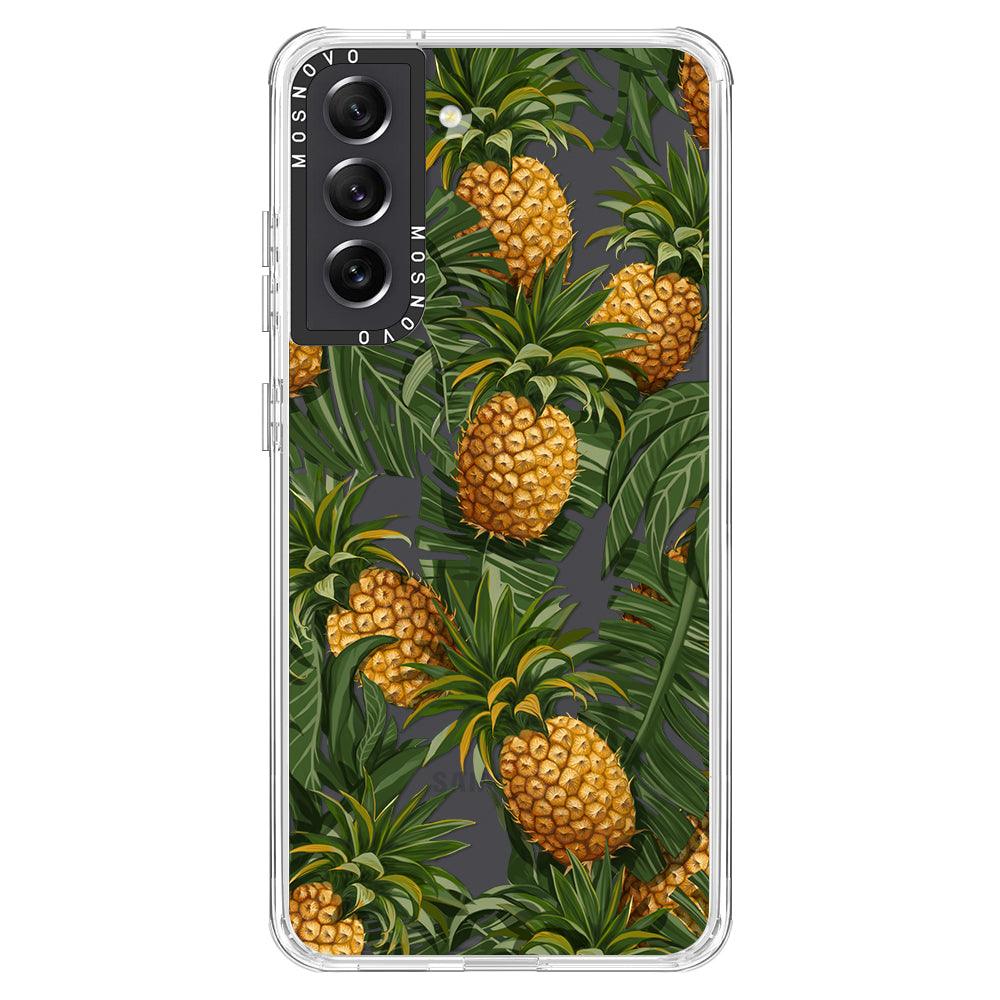 Pineapples Phone Case - Samsung Galaxy S21 FE Case - MOSNOVO
