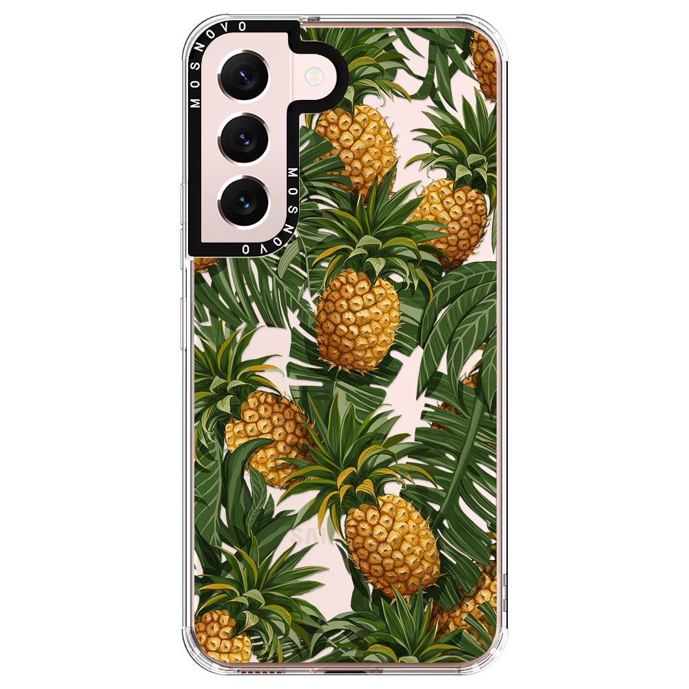 Pineapples Phone Case - Samsung Galaxy S22 Case - MOSNOVO