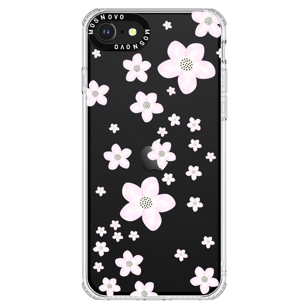 Pink Cherry Blossom Phone Case - iPhone 8 Case - MOSNOVO