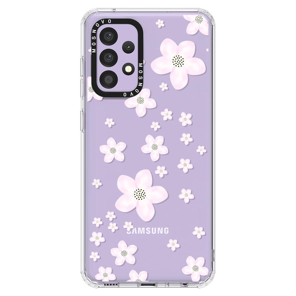 Pink Cherry Blossoms Phone Case - Samsung Galaxy A52 & A52s Case - MOSNOVO