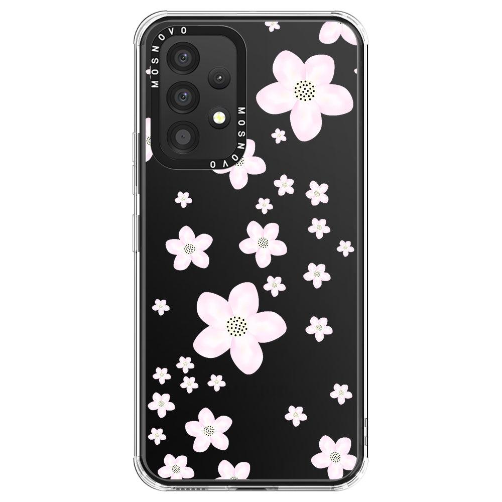 Pink Cherry Blossoms Phone Case - Samsung Galaxy A53 Case - MOSNOVO