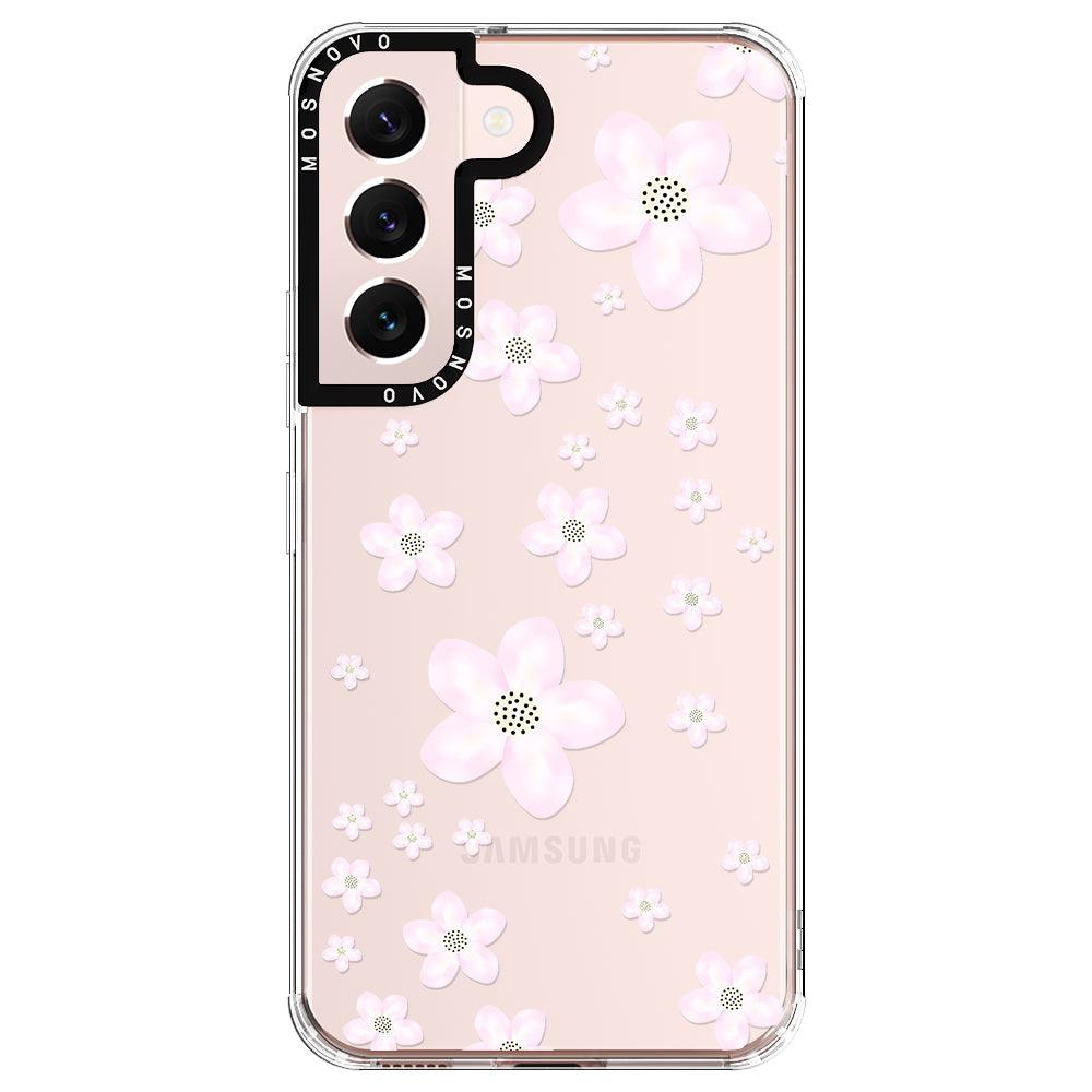 Pink Cherry Blossoms Phone Case - Samsung Galaxy S22 Case - MOSNOVO