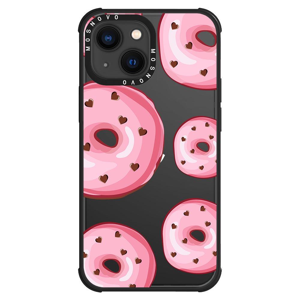 Pink Donuts Phone Case - iPhone 13 Case - MOSNOVO
