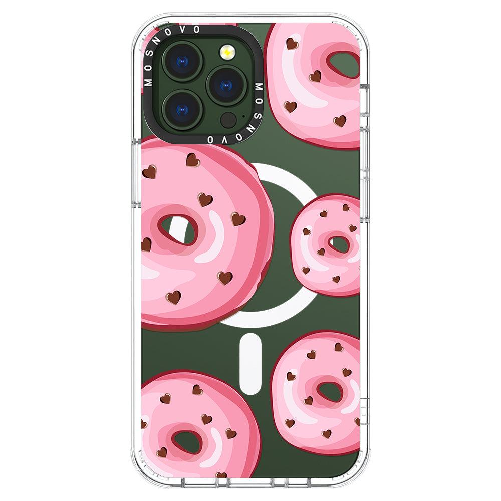 Pink Donuts Phone Case - iPhone 13 Pro Max Case - MOSNOVO