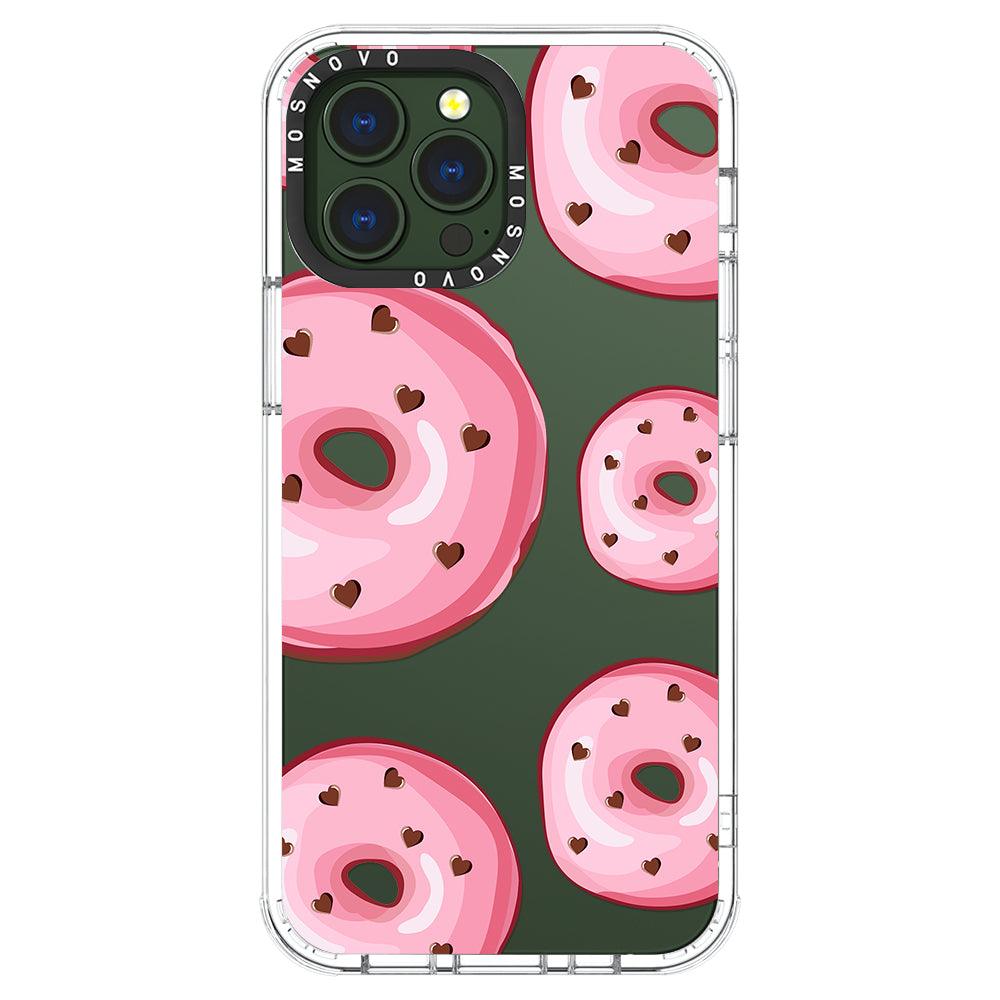 Pink Donuts Phone Case - iPhone 13 Pro Max Case - MOSNOVO