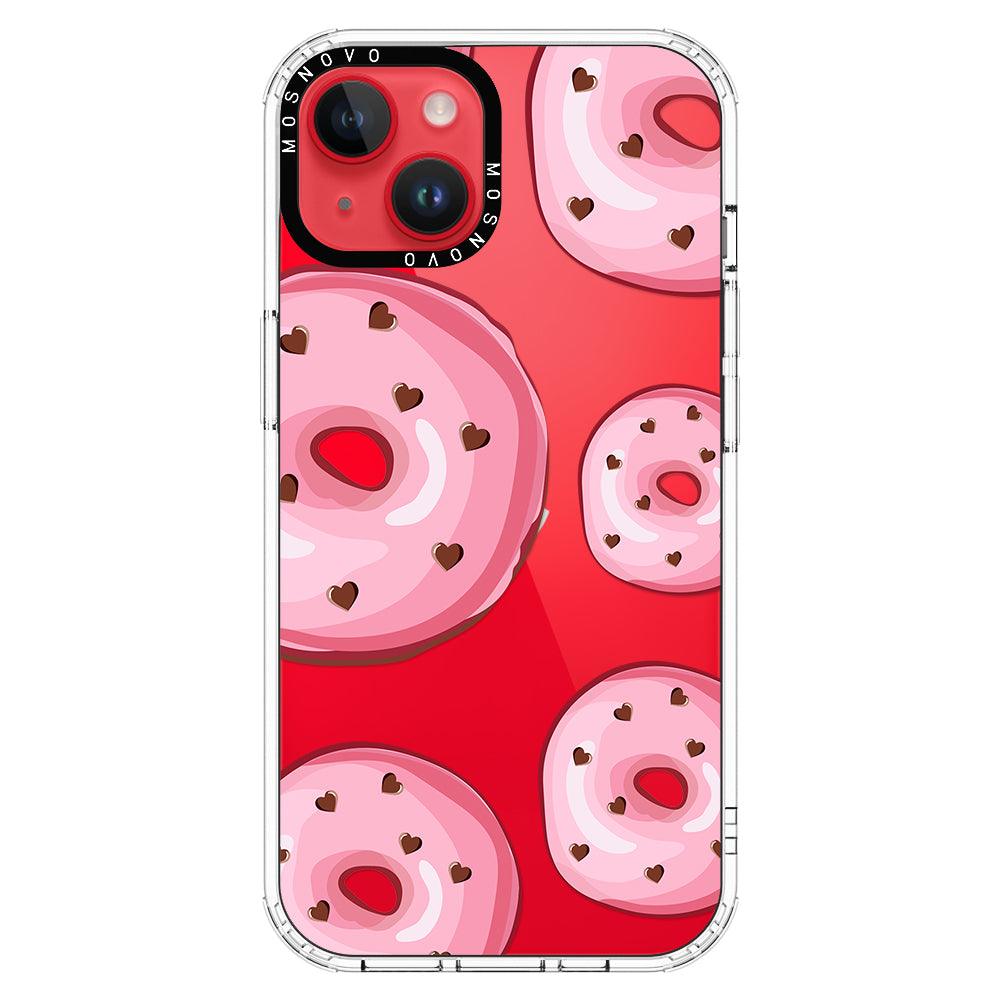 Pink Donuts Phone Case - iPhone 14 Case - MOSNOVO