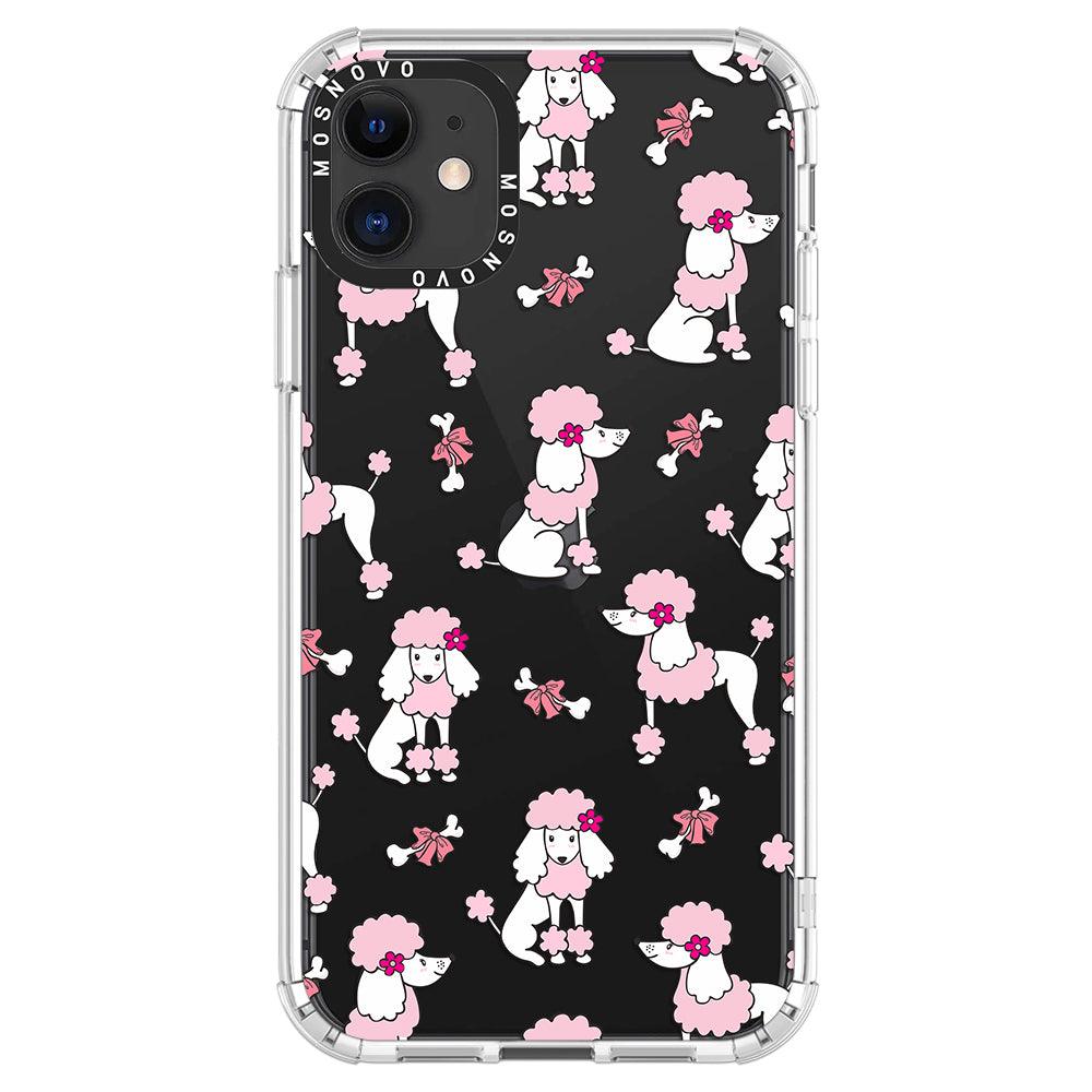 Cute Poodle Phone Case - iPhone 11 Case - MOSNOVO