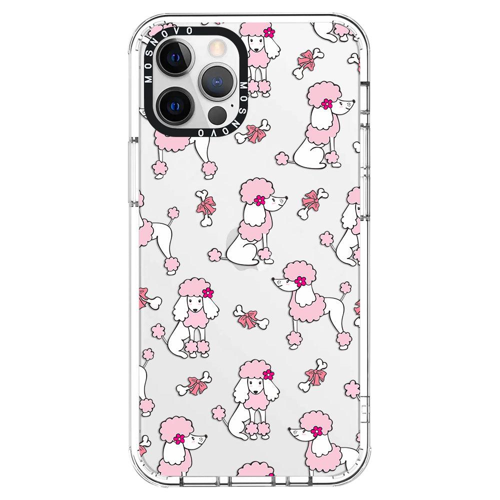 Cute Poodle Phone Case - iPhone 12 Pro Case - MOSNOVO
