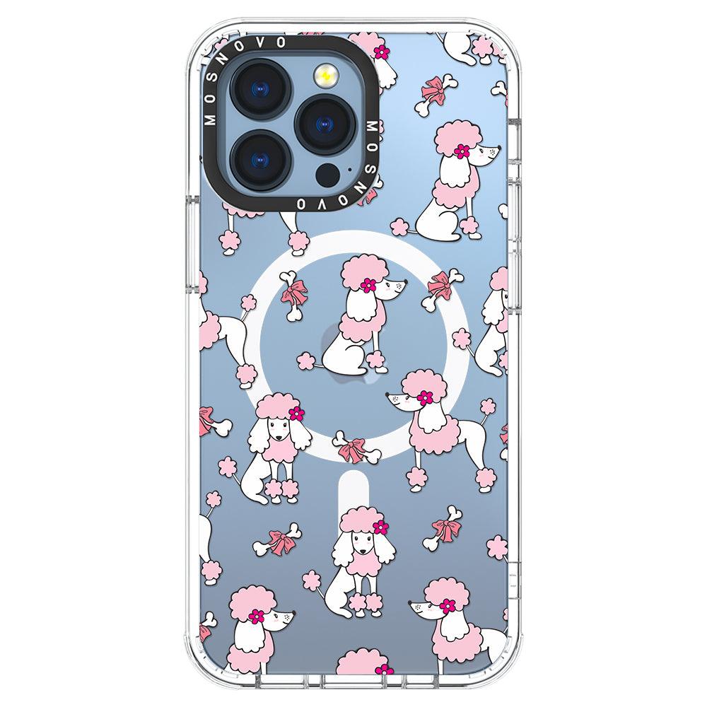 Cute Poodle Phone Case - iPhone 13 Pro Case - MOSNOVO