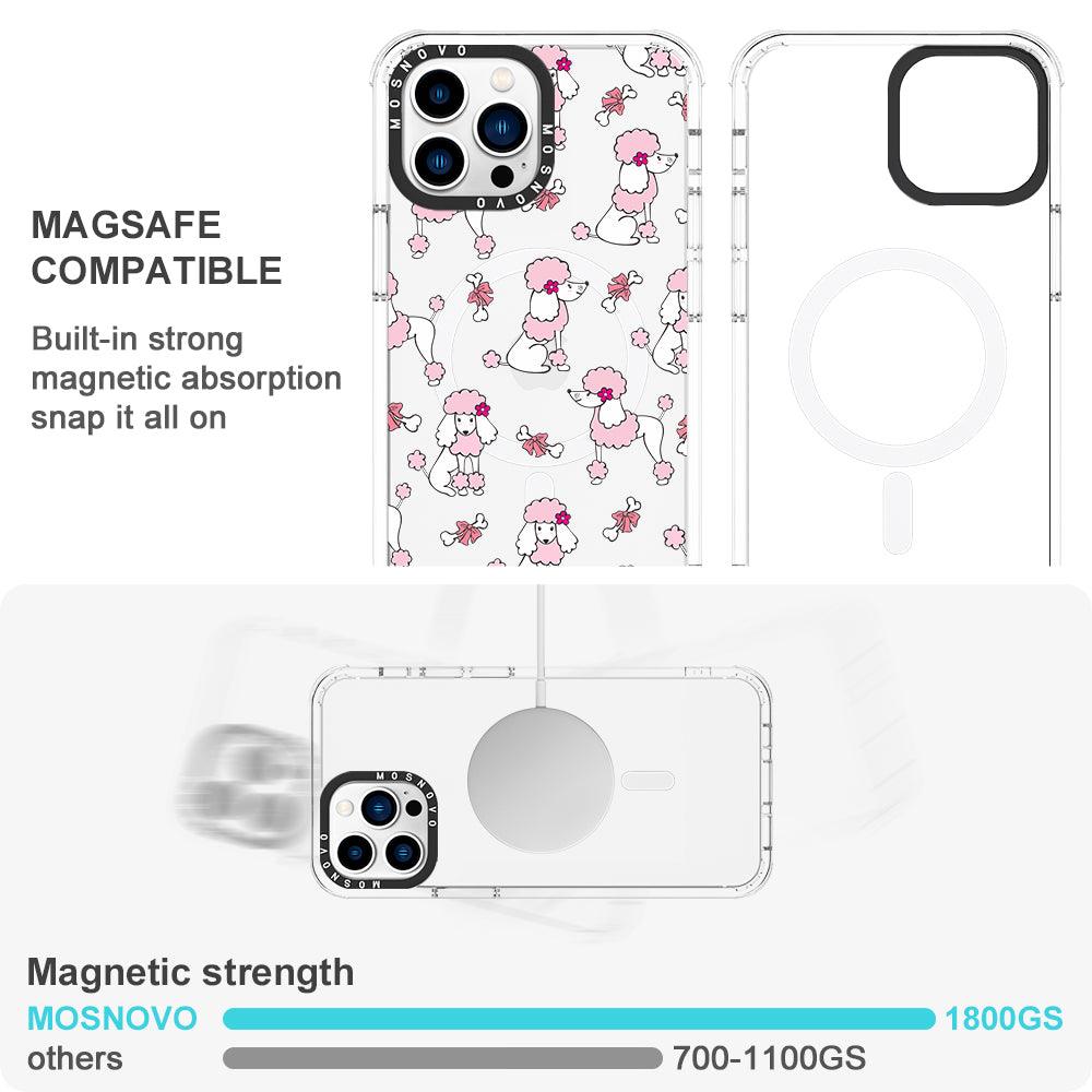 Cute Poodle Phone Case - iPhone 13 Pro Case - MOSNOVO