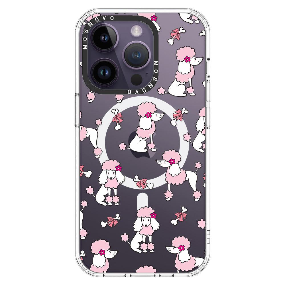 Cute Poodle Phone Case - iPhone 14 Pro Case - MOSNOVO