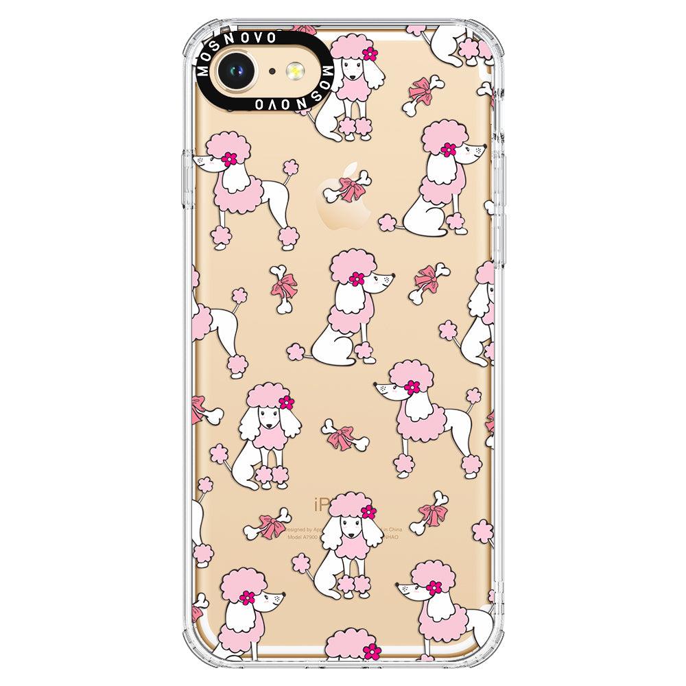 Cute Poodle Phone Case - iPhone 7 Case - MOSNOVO