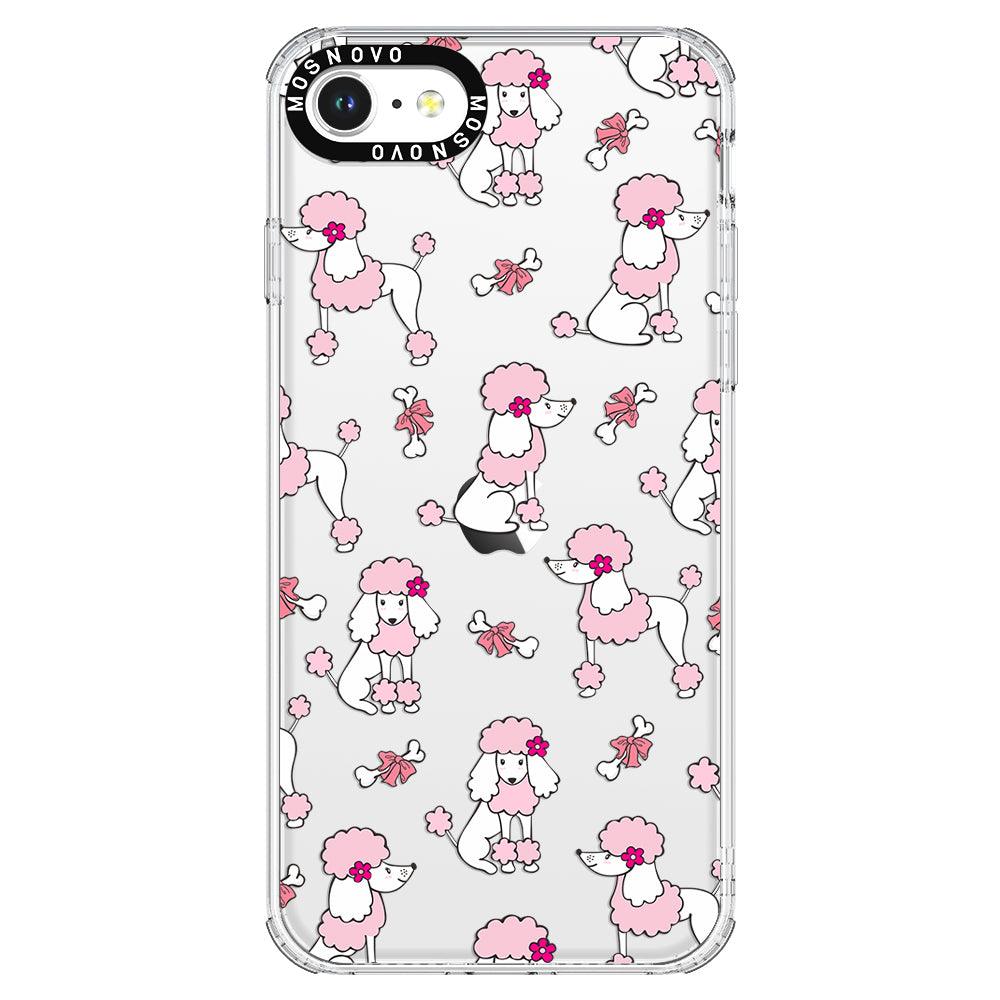 Cute Poodle Phone Case - iPhone 8 Case - MOSNOVO