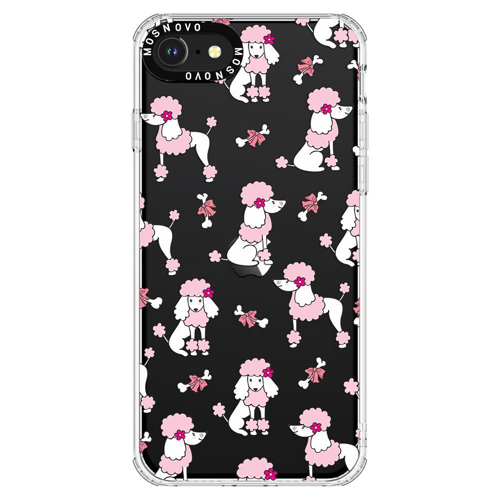 Cute Poodle Phone Case - iPhone 8 Case - MOSNOVO