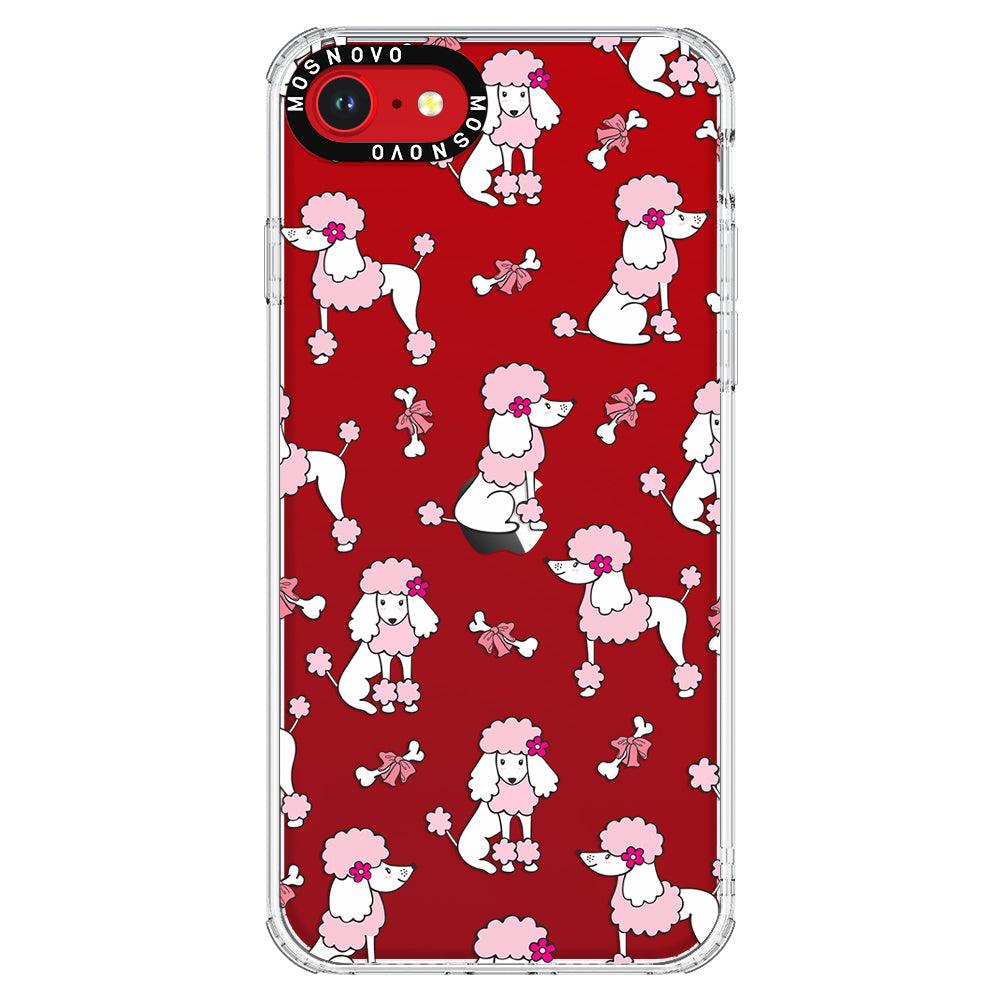Cute Poodle Phone Case - iPhone SE 2020 Case - MOSNOVO