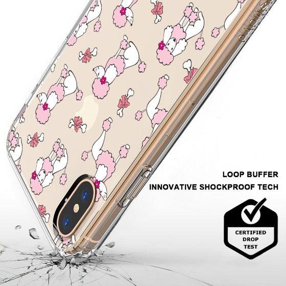 Cute Poodle Phone Case - iPhone X Case - MOSNOVO