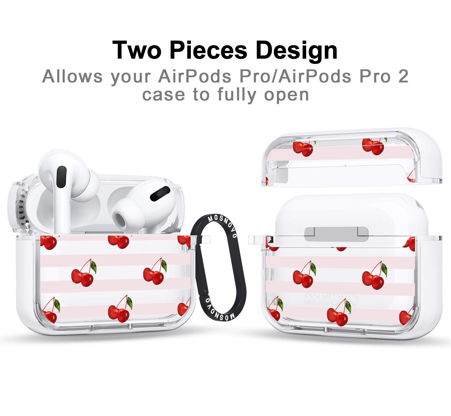 Cherry AirPods Pro 2 Case (2nd Generation) - MOSNOVO
