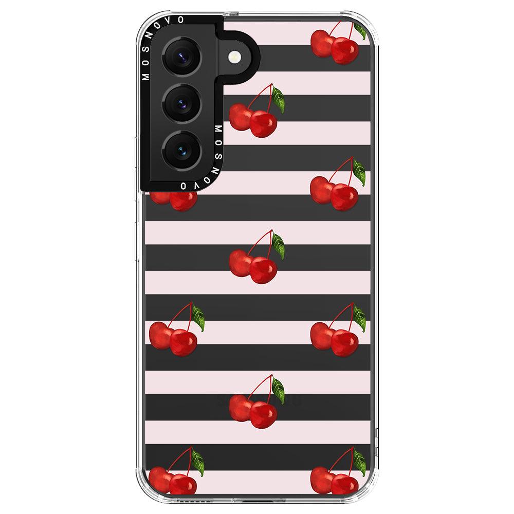 Cherry Phone Case - Samsung Galaxy S22 Plus Case - MOSNOVO