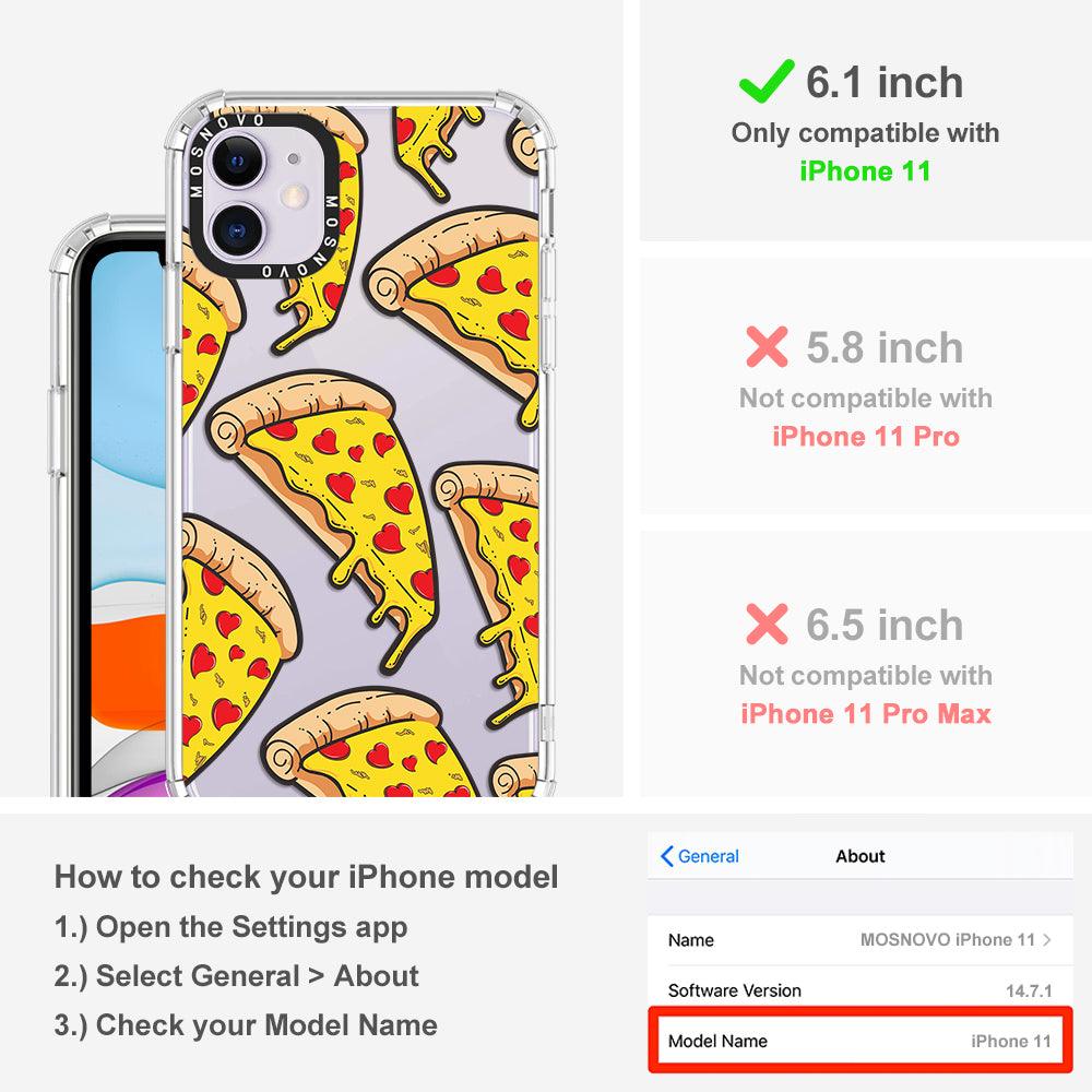 Pizza Phone Case - iPhone 11 Case - MOSNOVO