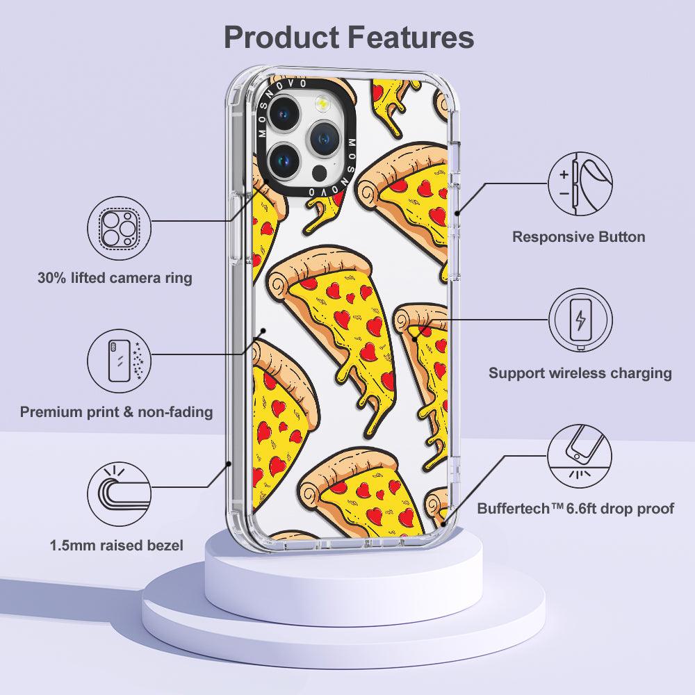 Pizza Phone Case - iPhone 12 Pro Max Case - MOSNOVO