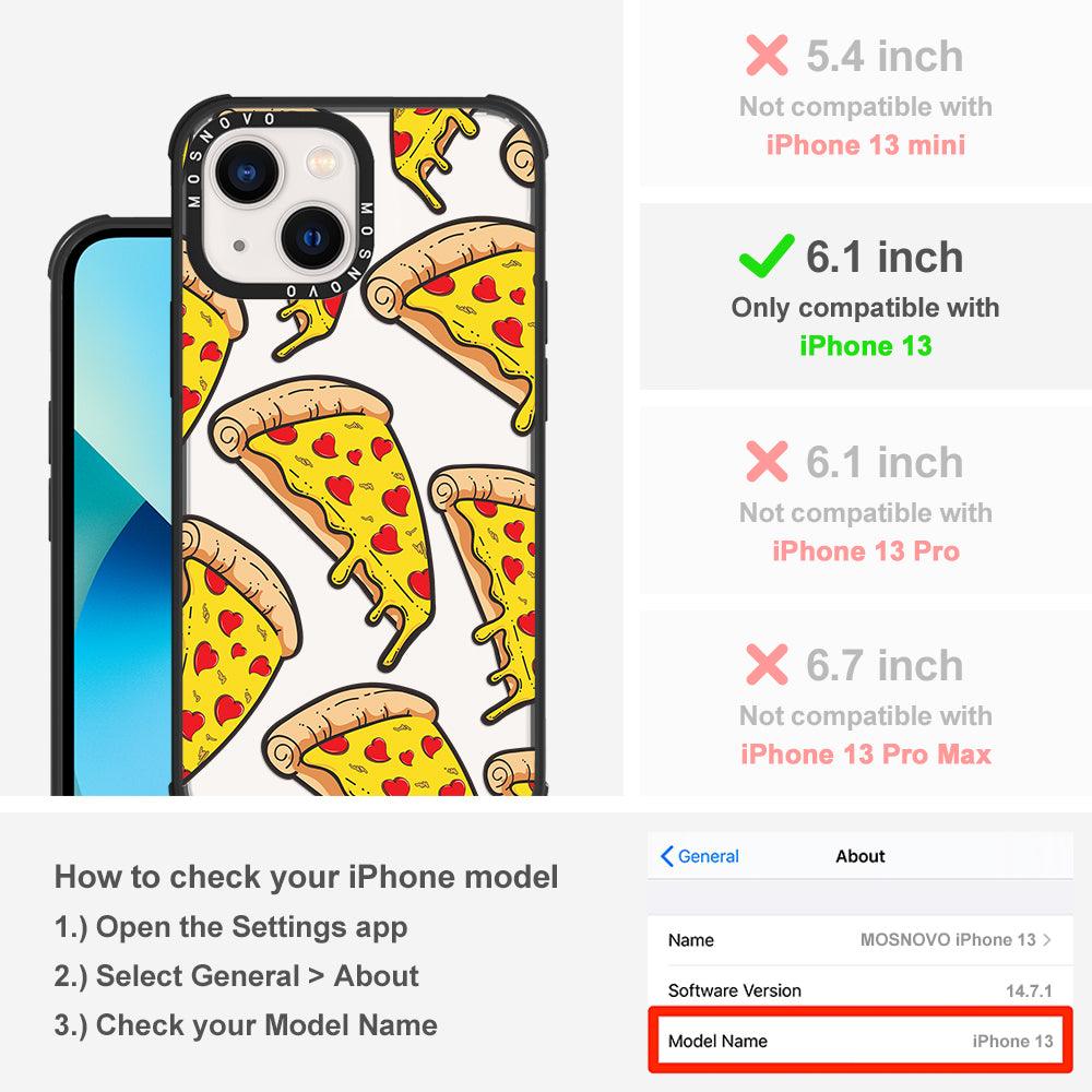 Pizza Phone Case - iPhone 13 Case - MOSNOVO