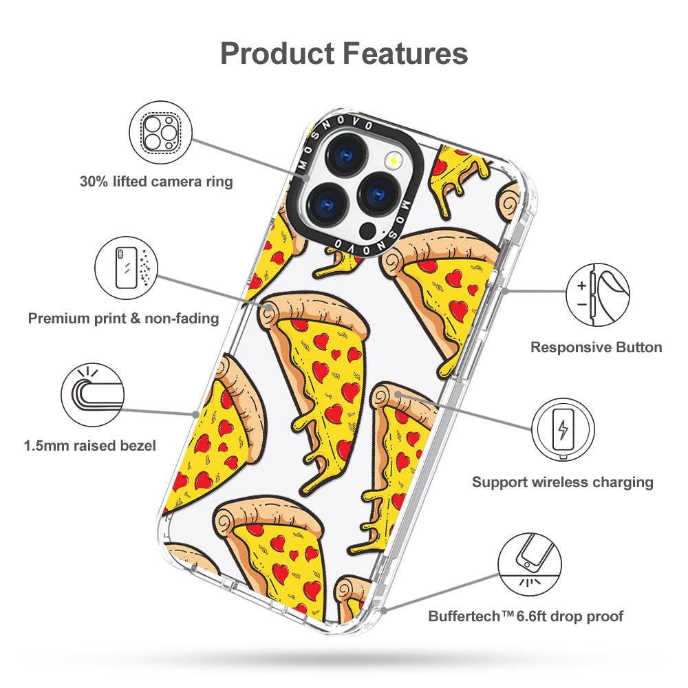 Pizza Phone Case - iPhone 13 Pro Case - MOSNOVO