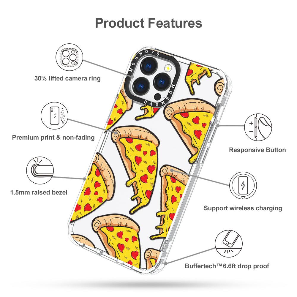 Pizza Phone Case - iPhone 13 Pro Max Case - MOSNOVO