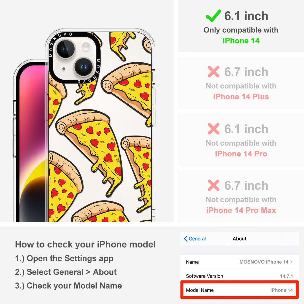 Pizza Phone Case - iPhone 14 Case - MOSNOVO