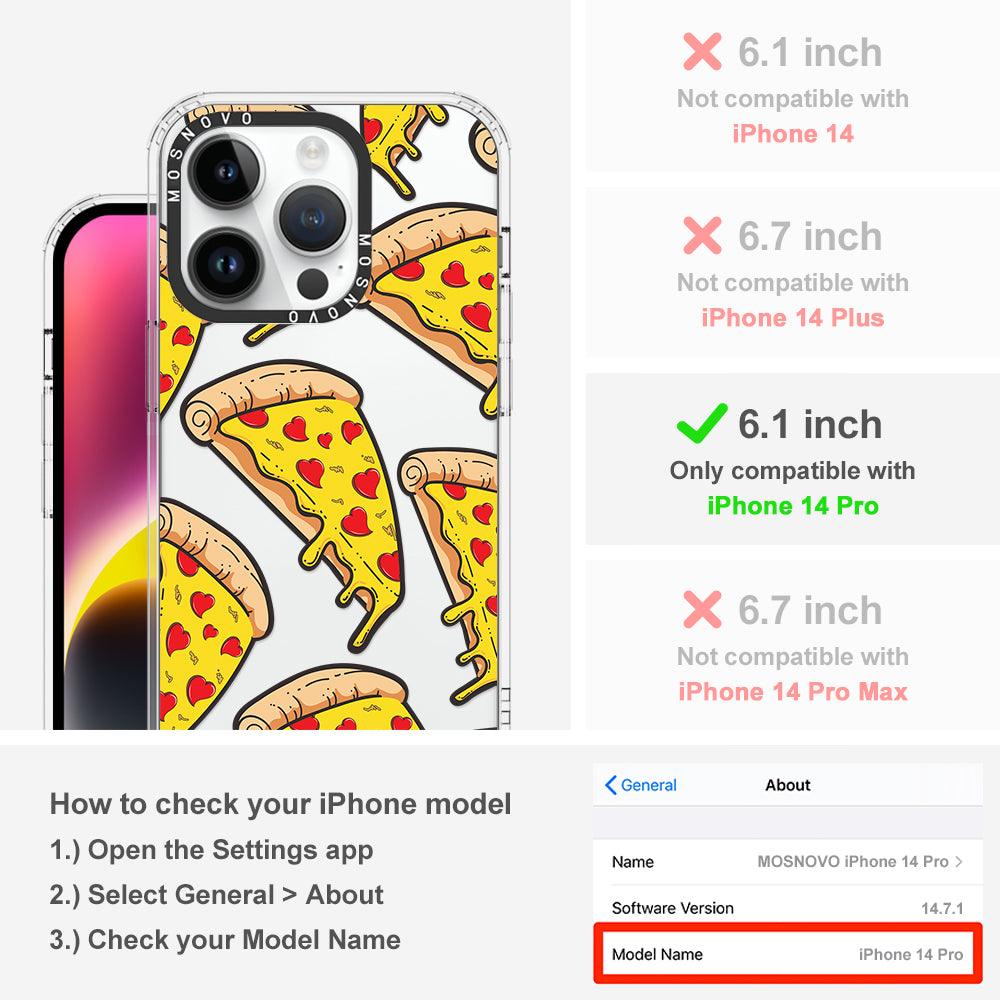 Pizza Phone Case - iPhone 14 Pro Case - MOSNOVO