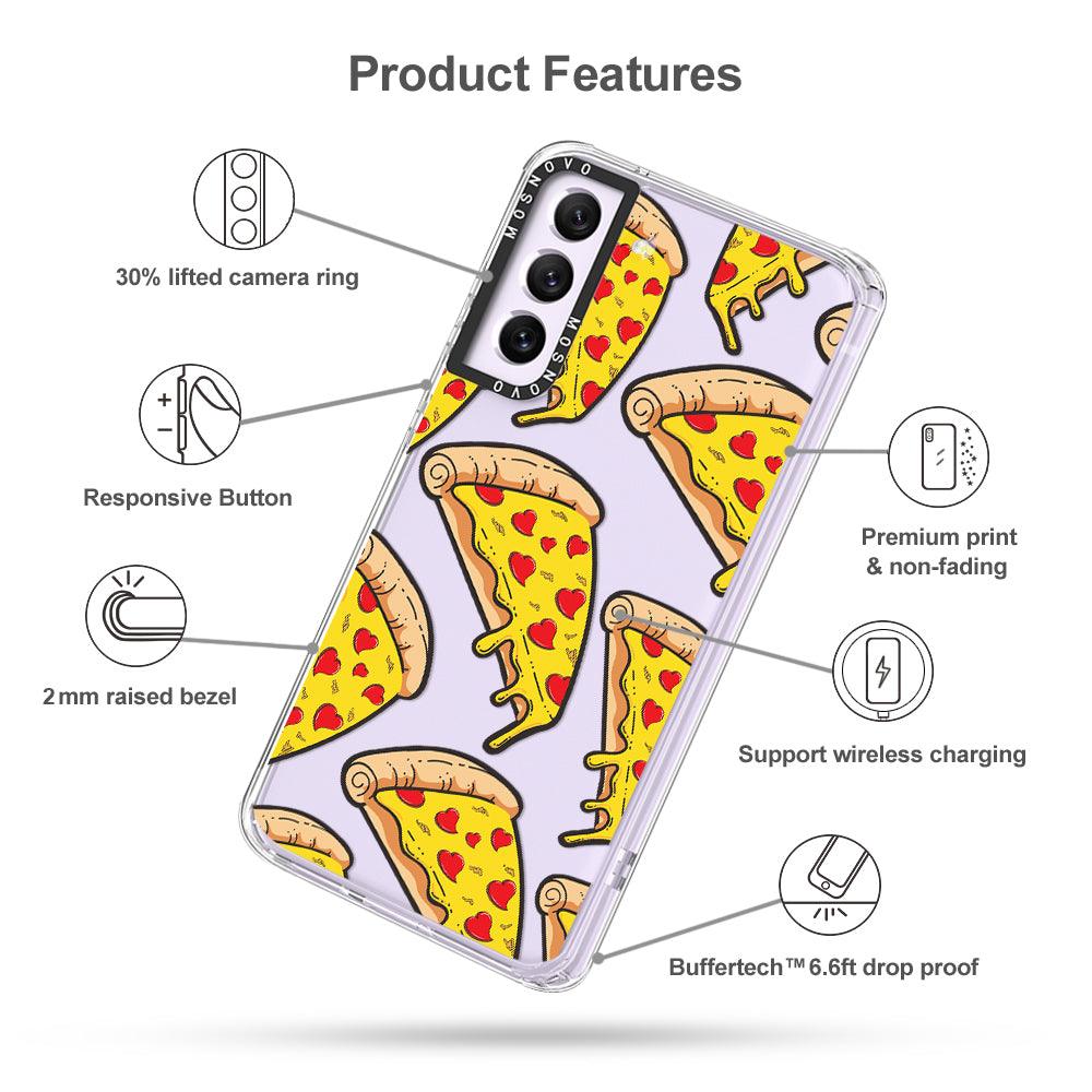 Pizza Phone Case - Samsung Galaxy S21 FE Case - MOSNOVO