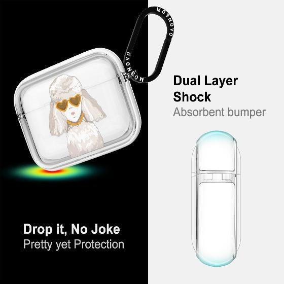Poodle AirPods Pro Case - MOSNOVO