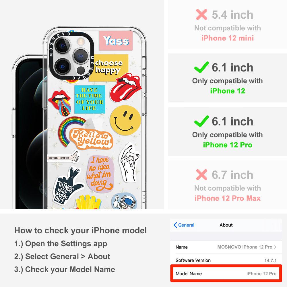Pop Culture Phone Case - iPhone 12 Pro Case - MOSNOVO