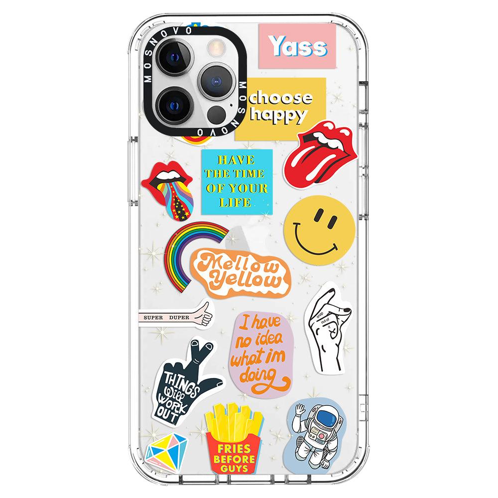 Pop Culture Phone Case - iPhone 12 Pro Max Case - MOSNOVO