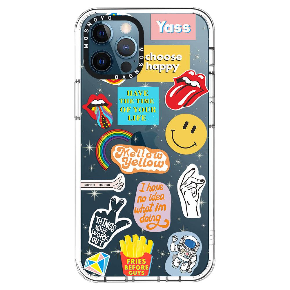 Pop Culture Phone Case - iPhone 12 Pro Max Case - MOSNOVO